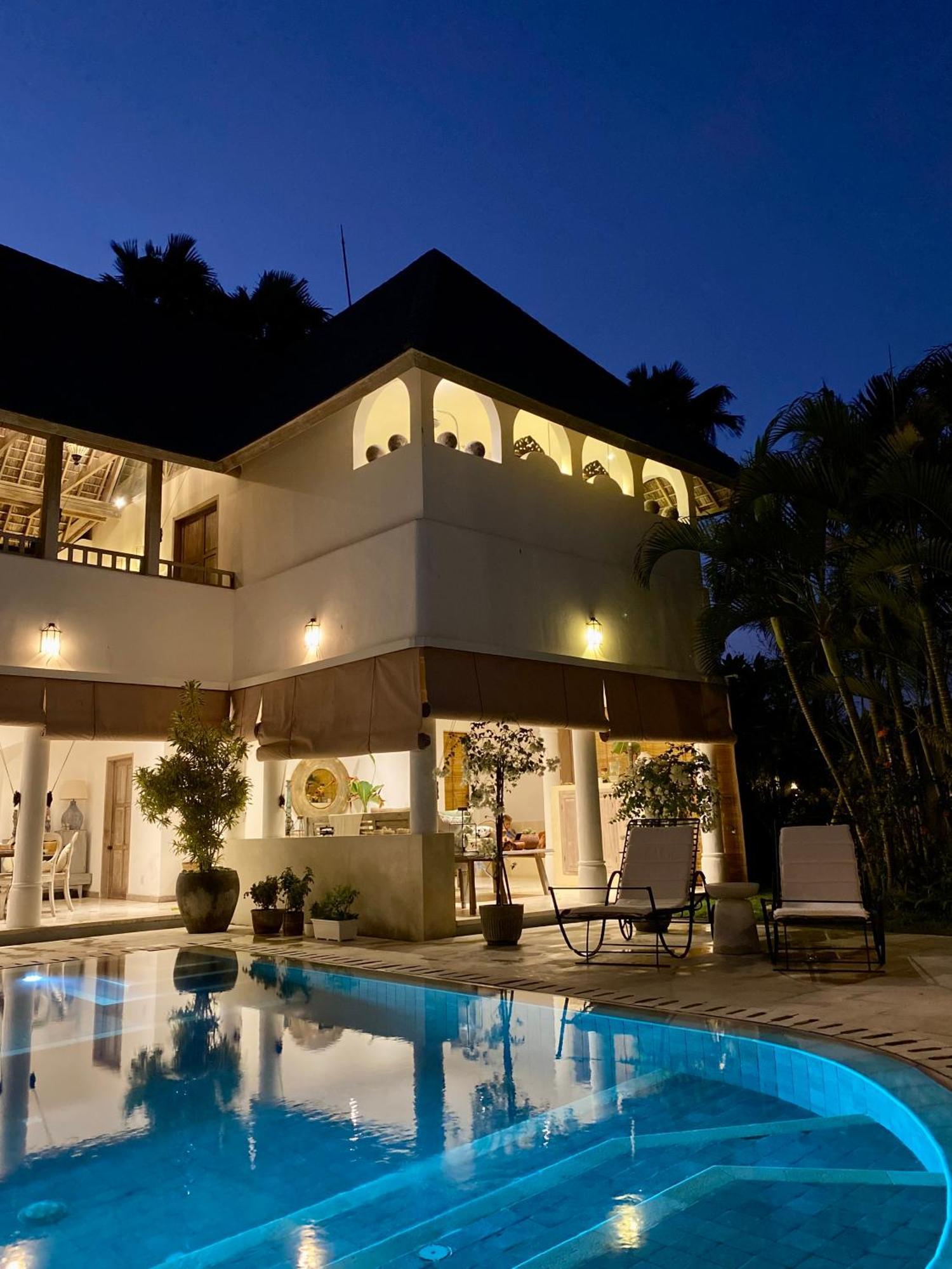 Unique 3Br Villa With Pool 5 Minute Walk To The Pererenan Beach ชังกู ภายนอก รูปภาพ