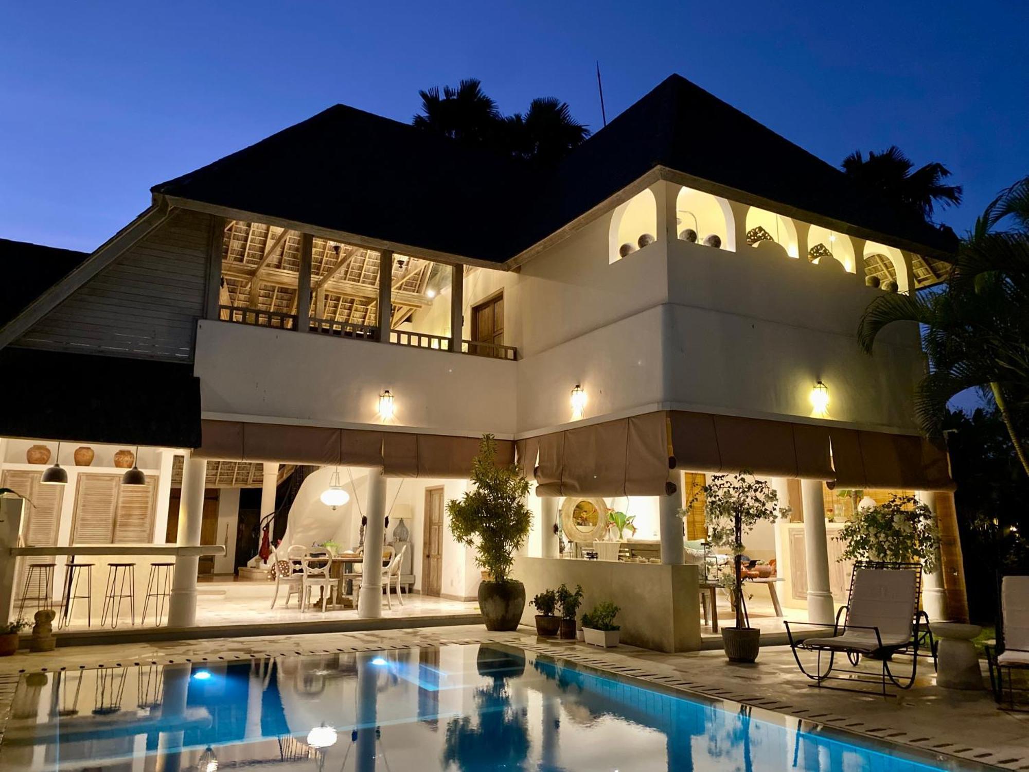Unique 3Br Villa With Pool 5 Minute Walk To The Pererenan Beach ชังกู ภายนอก รูปภาพ