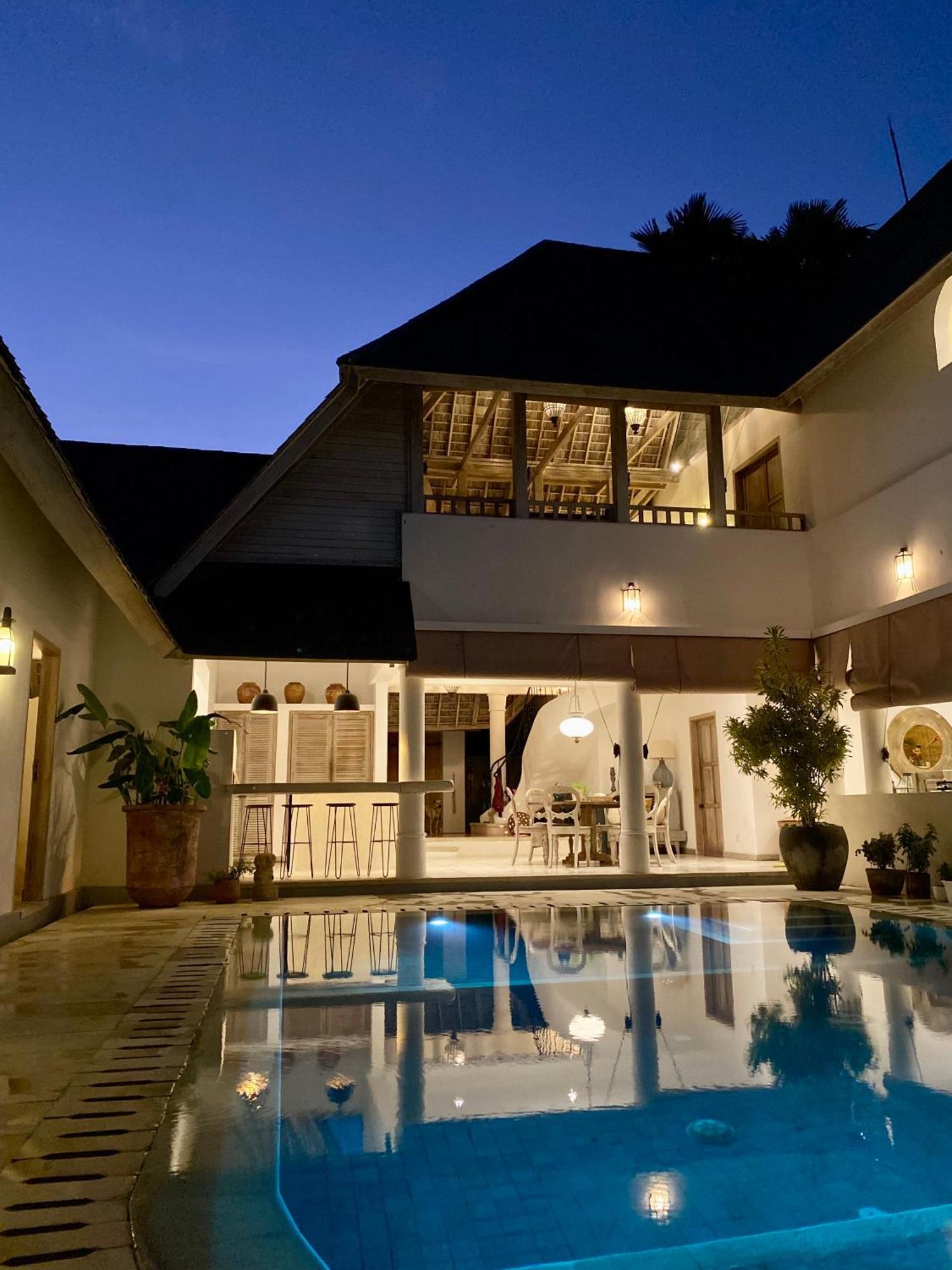 Unique 3Br Villa With Pool 5 Minute Walk To The Pererenan Beach ชังกู ภายนอก รูปภาพ